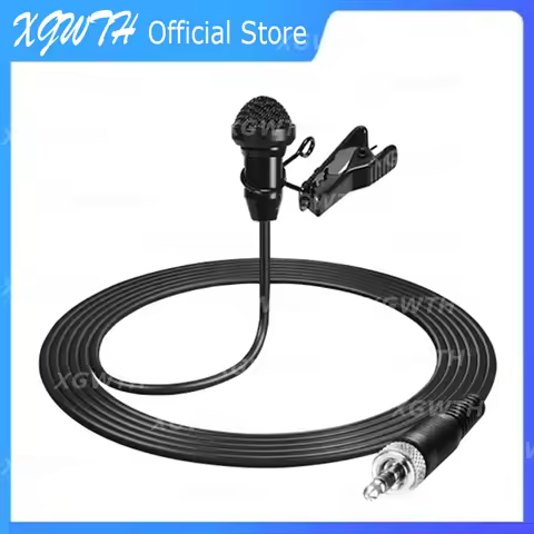 Black ME2 Lapel Lavalier Microphone for Sennheiser G2 G3 G4 MKE2 Clip-On Wireless Mic System Condens
