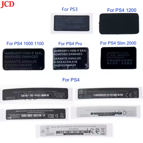 1pcs For PS3 /PS4 slim/1000 1100/1200/ pro onsole Label Sticker Housing Shell Sticker For PS4 Shell 