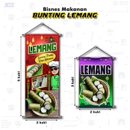 ✨READY DESIGN✨ BUNTING LEMANG - MAKANAN / KHEMAH / PASAR MALAM / BAZAAR RAMADAN RAYA / BANNER (A1-AB