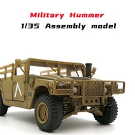 135 Military Hummer Truck Assembly Model Toy Armored Troop Carrier Commando HUM-V US Army Jeep