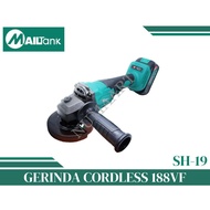 MESIN MAILTANK SH19 / BRUSHLESS BATTERY GRINDING MACHINE 188VF ANGLE GRINDER CORDLESS 6900RPM
