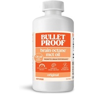 Bulletproof Brain Octane C8 MCT Oil Travel Size, 3 Ounces, Keto Supplement for Sustained Energy and 