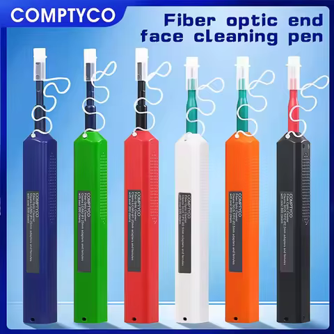 COMPTYCO SC/FC/ST/E2000 2.5mm Fiber Optic Cleaning Pen LC/MU 1.25mm Fiber Cleaner Tool FTTH Optical 