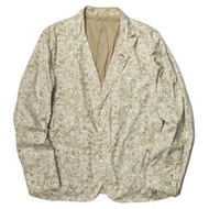 nonnative TRAVELER JACKET COTTON TWILL by LIBERTY, NN-J2716, Beige, All-Over-Floral Print, Outwear. 