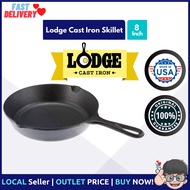 Lodge Cast 8-inch Black Iron Skillet l Good For Frying l Lodge USA