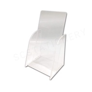 A4 Acrylic Brochure Box Foldable 3-1 Layer Kotak