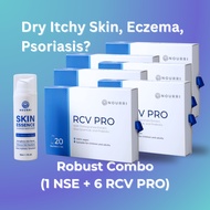 [NOURRI] - Robust Combo (1 Nourri Skin Essence + 6 RCV PRO) for Eczema Psoriasis Dry Sensitive Skin