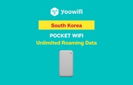 4G Pocket WiFi พร้อมอินเทอร์เน็ตแบบไม่จำกัด สำหรับใช้ในเกาหลีใต้