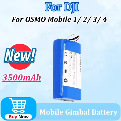 Newly Upgraded 7.2V 3500mAh OM170 Lithium Battery for DJI OSMO Mobile 1 2 3 4 Generation Handheld Gi