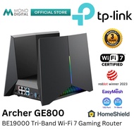 TP-LINK ARCHER GE800 BE19000 / ARCHER GE550 BE9300 TRI-BAND WI-FI 7 GAMING ROUTER WITH EASYMESH COMP