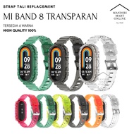 Transparent TPU Mi Band 8 Strap ReplacementTALI for Xiaomi Mi Band 8 Transparent Set