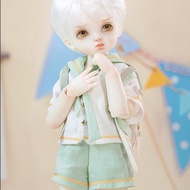CharmDoll1/6BJD Baby Clothes Six Points Sailor Collar Top Shorts Backpack Hat Dylan Official Uniform