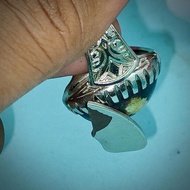 akik damar wulan badar emasmotif muka lengket magnet dari pulau madura 015