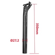 Toseek seatpost carbon 3K dệt Matt bù đắp 20mm ghế bài 27.2/31.6mm chiều dài 350/400mm xe đạp seatpo