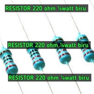 1x Resistor 220 ohm 220ohm for running brake motor resistor 220 ohm 330 ohm 470 ohm 220r 330r 470r m