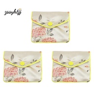 【zssyhtjjj.my】3X Jewelry Storage Bags Silk Chinese Tradition Pouch Purse Gifts Jewels Organizer (Ran