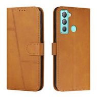 Phone Case For Tecno POP 8 POP 5 LTE POP 7 POP 7 Pro POP 6 POP 6 Pro Skin Feeling PU Leather Case Wi