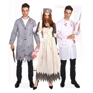 Halloween Costume Bloody Nurse Cosplay Costume Haunted House Haunted Festival Party Festiv