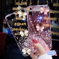 Glitter Bling 3D butterfly Phone Case For Samsung Galaxy A55 A35 A15 A05 A05S S24 Ultra S24+ S23 FE 
