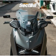 Windshield Yamaha Xmax Tech Max V3 / Windshield Sectbil Yamaha Xmax Tech Max Xmax V3 Original By Set