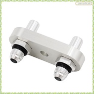 [J X Q K] Sealant Plate with 6AN Fittings 551121 6L80E 6L90E 8L90E Transmission Cooler Line Adapter 