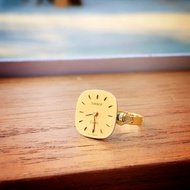1980s' Tissot 復古面板戒指