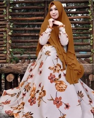 WPS Collection - Gamis Polos - Gamis Wanita Model Terbaru - Gamis Terlaris - Gamis Muslimah Syari -