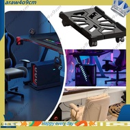 [Promote A4]Computer Tower Stand Adjustable Mobile CPU Stand CPU Holder PC Tower Stand with Rolling 