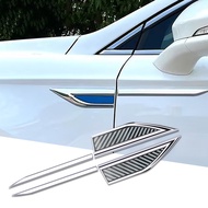 Car Can Be Used as LOGO Car LOGO Car Blade Fender Decorative Sticker Stainless Steel Metal Modified 