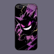 DJ-50 X Pokemon Casing GLASS soft frame black OPPO Realme A12E C1 C2 A3S A5 C2s