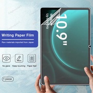 Drawing Paper Matte Film for Samsung Galaxy Tab S9 FE 10.9" 12.4" A9+ 8.7" A9 Plus 2023 Soft PET Screen Protector Not Glass