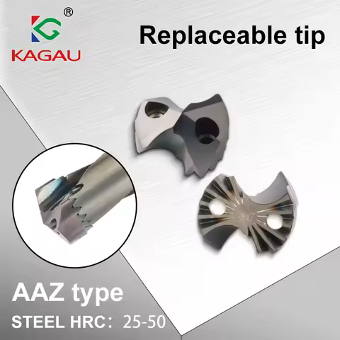 Carbide inserts Replaceable tip High precision 10-26.8mm for indexable head drill SMD U Drill to Pro