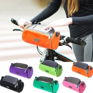 Portable Bike Front Handlebar Bag Outdoor Bicycle Front Shoulder Strap Phone Storage Bag