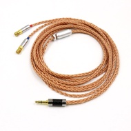 Headphone Upgrade Replace Single Crystal Copper Cable For (Screw) Hifiman HE6 HE5 HE400 HE500 HE600 