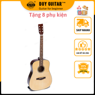 Đàn guitar acoustic DVE70D Duy Guitar Store dành cho bạn mới tập
