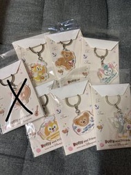 迪士尼 duffy and friends 鎖匙扣 linabell gelatoni cookieann