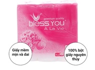 Thùng 48 gói Khăn NAPKIN BLESS YOU ALAVIE 33x33 gói 100 tờ