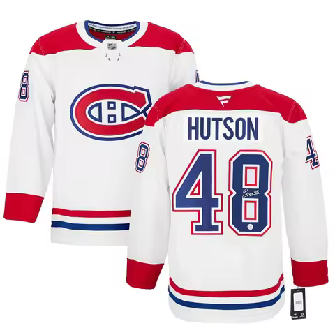Montreal Canadiens Fowler Signed Ice Hockey Jersey Breathable Quick Dry Performance Fabric with Auto