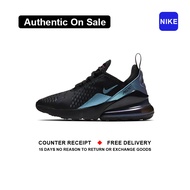 ใหม่และแท้ Nike Air Max 270 "  Blue " รองเท้ากีฬา AH8050 - 003 รับประกัน 1 ปี