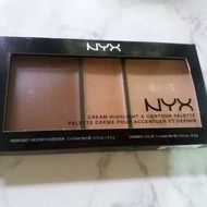 【包郵♡】美國NYX cream highlight & contour plette光影/陰影盤