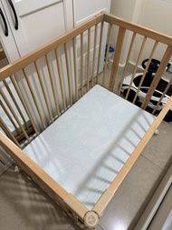 Babubu 7合1多功能嬰兒床連海馬牌床褥