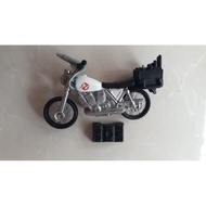 Toy Kids Toys DIECAST LOOSE HOTWHEELS - MOTORBIKE GHOSTBUSTERS ECTO-2/ DRW73 - RARE/Rubber Tires