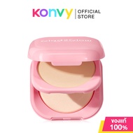 Glad2Glow Perfect Blurring Powder Foundation 8.5g แกลดทูโกลว์ แป้งพัฟผสมรองพื้นเนื้อบางเบา #01