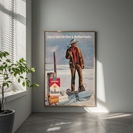 Marlboro Man Poster Personalized Canvas Wall Art Print Vintage Film Home & Room Decor