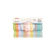 Washi Tape Set Pita Perekat Selotip Kertas Warna Pastel Wt-100