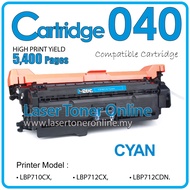 Compatible to Cano* Cartridge 040 CRG CART 040 Toner LBP710CX LBP712CDN LBP712CX LBP 712CX LBP712 LB