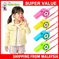 Wenbo Wisel Whistle Coach Mainan Children Referee Whistle Football Sports Futsal with Lanyard Cheeri