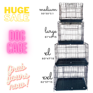 [FCR AGRIVET] 1pc Large Dog Cage / Pet Cage / Cat and Dog Cage / Dog Crates / Folding Pet Fence