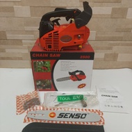 CHAINSAW ASSY SENSO 2500 25.4CC MESIN GERGAJI KAYU KECIL SENSO MESIN