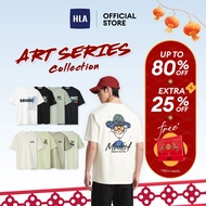 HLA Art Series Icy Cotton Cool Feeling Short Sleeve T-Shirt Men (9 styles)